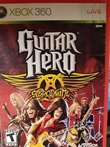 Guitar Hero: Aerosmith Xbox 360 mit manuell gebraucht kostenloser Versand - Bild 1 von 2