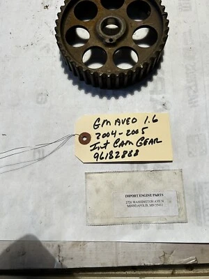 CAMSHAFT GEAR INT *USADO* SERVE PARA CHEVROLET AVEO 1598c E-TEC DOHC 2004-2005 9618288 - Imagem 1 de 2