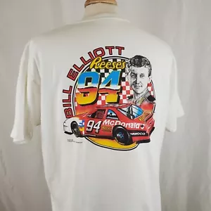 Camiseta De Colección Años 90 NASCAR Bill Elliott #94 XL Reece's Racing McDonald's 2 Lados - Imagen 1 de 9