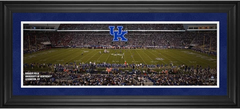 Kentucky Wildcats Framed 10x30 Kroger Filed Panoramic Photo Cover