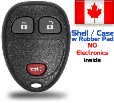 1x New Replacement Keyless Remote Key Fob For Chevy Buick Pontiac - Shell Only - Image 1 of 2