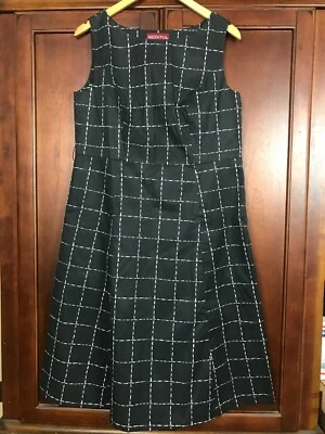 Vestido Merona negro sin mangas para mujer talla 14 Foto 1 de 4