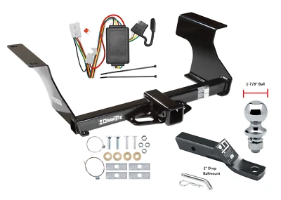 Trailer Tow Hitch For 09-13 Subaru Forester Complete Package Wiring & 1-7/8 Ball - Image 1 of 4