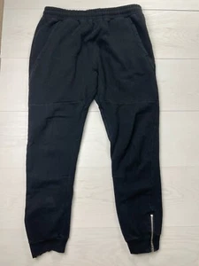 Top Man Black Joggers Size Large - Picture 1 of 8