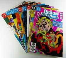 DC LEGION OF SUPER-HEROES #299 302 305 306 307 313-315 317 FN+ VF/NM LOT