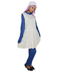 Women's Cosplay Blue Troll Costume | Blue White Color HC-1309