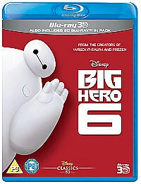 Big Hero 6 (Blu-ray 3D, 2015) - New & Sealed - Image 1 of 1