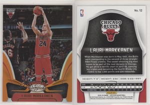 2018-19 Certified Mirror Orange /99 Lauri Markkanen #12