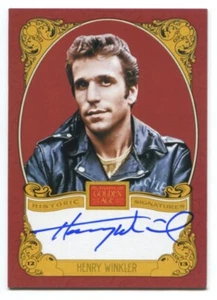 2013 Panini Golden Age HENRY WINKLER (The Fonz) Historic Signatures AUTOGRAPH - Picture 1 of 2