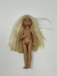 Club Chelsea Doll Nude Mattel 5.5” Barbie Sister 2010 - Picture 1 of 3