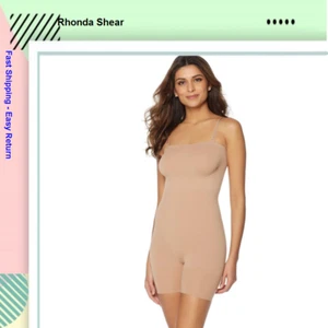Rhonda Shear Women Underwire Bodysuit Nude 495-084 , Size 2X - Picture 1 of 2