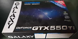 Galaxy Nvidia GeForce GTX 550 TI 1GB GDDR5 PCI-E Video Card - Picture 1 of 2