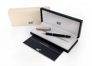Refurbished# Montblanc Solitaire Doué Black Copper Resin Rollerball Pen - Picture 1 of 3