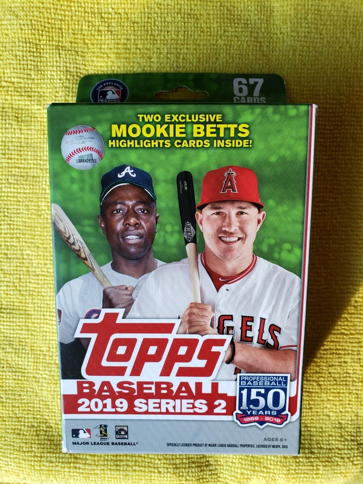 2019 TOPPS SERIES 2 HANGER BOX NEW SEALED TATIS GUERRERO JR. RC