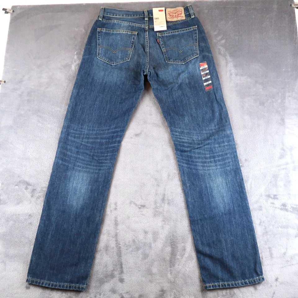 Levi's 505 Men's Jeans Size 32/30 - Black
