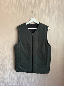Cos men padded vest gilet reversible size xs - Picture 1 of 7