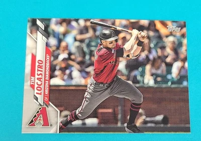 2020 Topps Update #U-238 Tim Locastro Arizona Diamondbacks BASEBALL Card J3 - Image 1 of 2