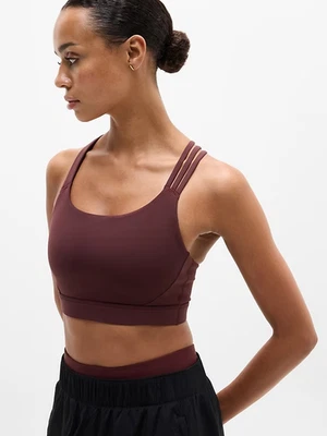 Nuevo sujetador deportivo Athleta M Train Free mediano D-DD Foto 1 de 4