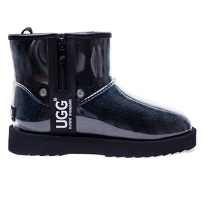 UGG Zipper Clear Mini Rain Boots - Picture 1 of 11