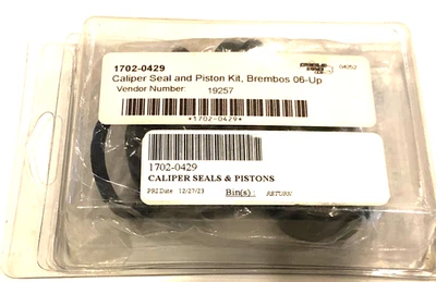 Nuevo de Lote Antiguo Original Original Ciclo Artesanal Pinza Pistón/Kit de Sello P/N 1702-0429 NUEVO Foto 1 de 4