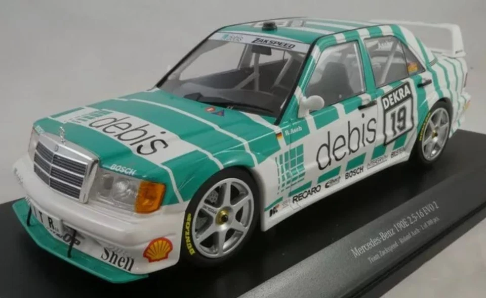 MINICHAMPS, MERCEDES-BENZ 190E 2.5-16 #19 DTM 1991 R.ASCH, échelle 1/18, MNC1... - Photo 1/1
