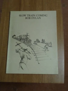 BOB DYLAN NOTENBUCH "SLOW TRAIN COMING" 1979 9 SONGS SEHR GUTER ZUSTAND - Bild 1 von 2