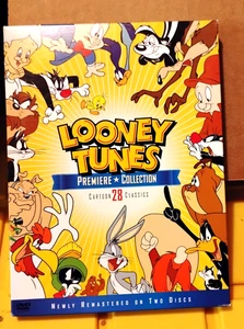 LOONEY TUNES: PREMIERE COLLECTION 2-DISC ANIMATED DVD SET, 28 SHORTS, BUGS TAZ + - Picture 1 of 3