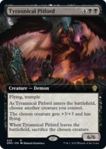 Tyrannical Pitlord Extended Art Dominaria United MTG Rare - Picture 1 of 1