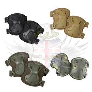 Rodilleras Spec Ops protección dura X-Shell, negro, verde, BTP, coyote de Kombat - Imagen 1 de 14