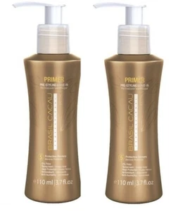 2x Brasil Cacau Pre Styling Conditionin Leave in PRIMER 110ml Anti Frizz - Picture 1 of 6