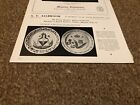 ANT1 ANTIQUES ADVERT 5X9 A. F. ALLBROOK QUEEN ANNE ENGLISH DELFTWARE