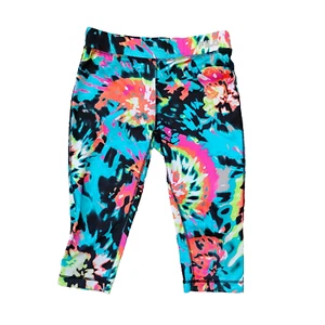 FILA Sport Girls Athletic Pants Medium 10-12 Running /Yoga Cropped Multi-color - Picture 1 of 4