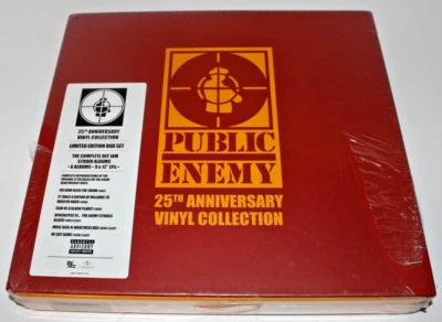 Public Enemy 25th Anniversary Vinyl Collection - 6 Albums, 9 LPs! NEW/SEALED!! - Image 1 of 4