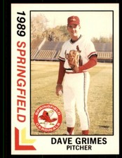 1989 Best Dave Grimes Springfield Cardinals #2