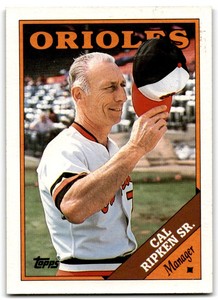 1988 Topps Cal Ripken Sr. Baltimore Orioles #444