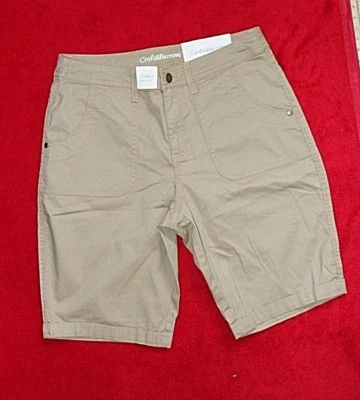 Bermudas Croft & Barrow color tostado mediano talla 4 venta al por menor $32 Foto 1 de 2