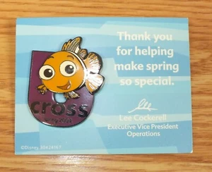 Genuine Disney Cross-U 2004 Thank You Spring Nemo Collectible Trading Pin - Picture 1 of 3