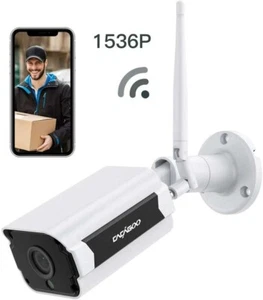 4MP HD Kamera IP / WLAN / Nachtsicht /Ausenbereich / Wandmontage / Full HD / NEU - Picture 1 of 5