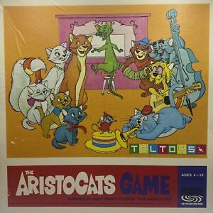 Super Rare Vintage 1974 The Aristocats Board Game Parker Disney Collectible
