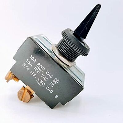 Carling DPST Momentary On (Normally Open) Heavy Duty Toggle Switch B-562 • 4.50$