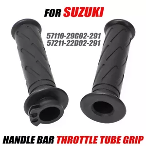 GRIPS & THROTTLE TUBE FOR SUZUKI GSXR 600 750 1000 V-STROM DL 650 SV650 TU250X - Picture 1 of 10