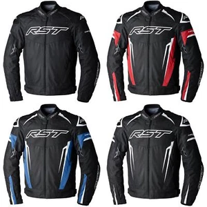 RST Tractech Evo 5 Mens Motorcycle Textile Jacket Sports Thermal Waterproof - Picture 1 of 18