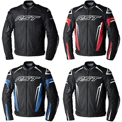 RST Tractech Evo 5 Mens Motorcycle Textile Jacket Sports Thermal Waterproof - Image 1 of 4
