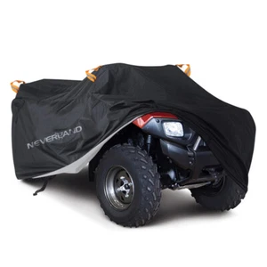 Cubierta de almacenamiento negra para quad moto ATV impermeable protector UV contra polvo para Yamaha YFZ450 - Imagen 1 de 13