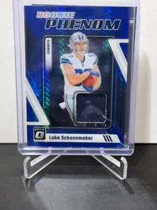 2023 Panini Donruss Optic Luke Schoonmaker RP-LS Rookie Phenom Patch Prizm - Picture 1 of 2