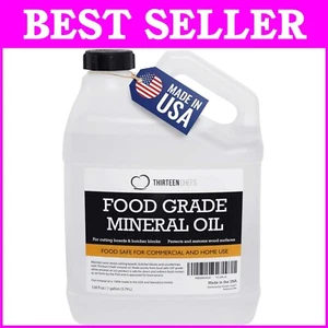 Easy-Application 128oz Food Safe Mineral Oil - Restore Your Wooden Kitchenware - Picture 1 of 12