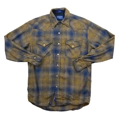 USA PENDLETON 1956 HIGH GRADE WESTERN WEAR CANYON SHIRT WOOL ROCKABILLY 38 (36)S - Image 1 of 4