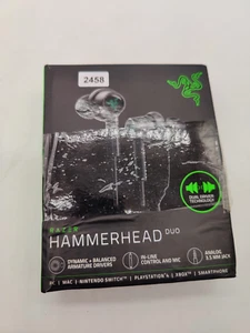 Razer Hammerhead Duo - Dual Treibe Gaming In Ear Kopfhörer für Nintendo Switch - Zdjęcie 1 z 4
