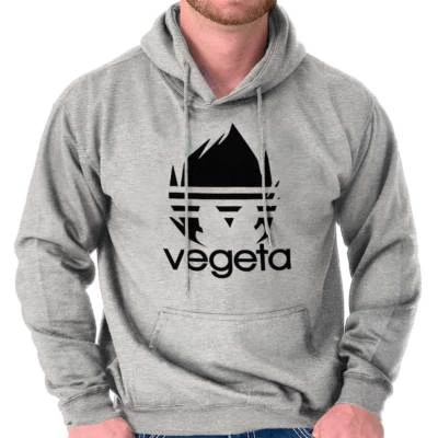 Cool Anime Manga TV Show Character Vegeta Hoodie Hooded Sweatshirt Men Women - Image 1 of 4