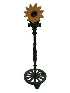 PORTA ROTOLO CARTA CASA CUCINA IN METALLO DECORO FIORE CM 40 - Picture 1 of 1